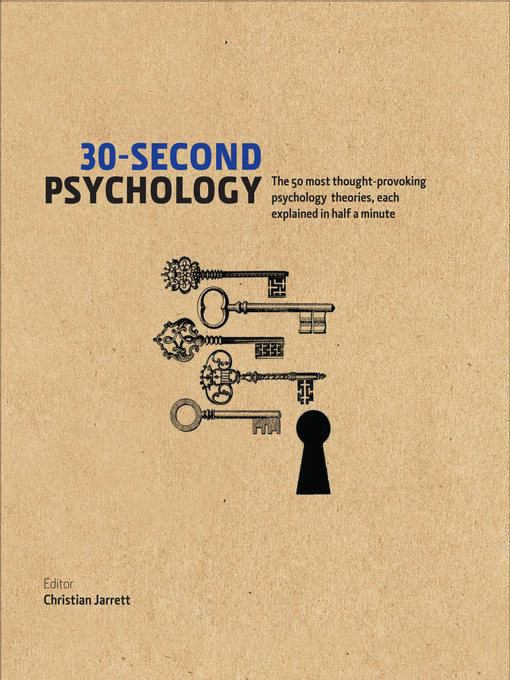 Title details for 30-Second Psychology by Christian Jarrett - Available